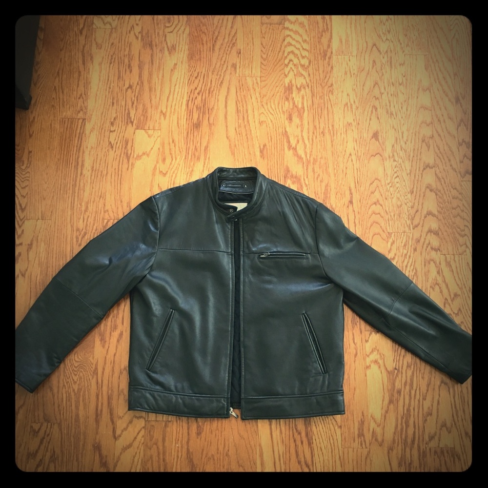 Wilsons leather motorcycle jacket